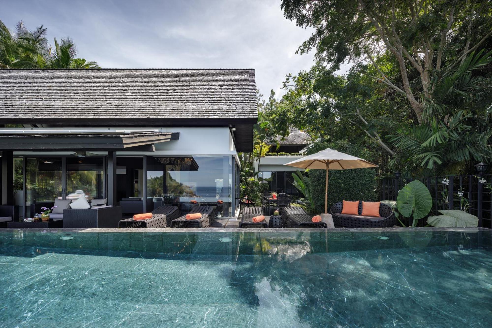 Villa Yang, Private Oceanfront Villa, Kamala Beach Exterior photo